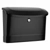 Architectural Mailboxes Princeton Black, Medium, Steel, Locking Wall Mount Mailbox -GlideRite Sales Store blacks architectural mailboxes wall mount mailboxes 2572b 10 64 1000
