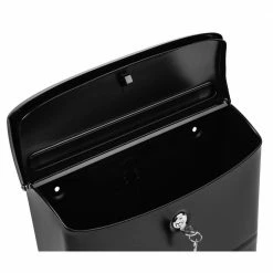 Architectural Mailboxes Princeton Black, Medium, Steel, Locking Wall Mount Mailbox -GlideRite Sales Store blacks architectural mailboxes wall mount mailboxes 2572b 10 c3 1000