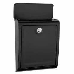 Architectural Mailboxes Sienna Black, Medium, Steel, Locking Wall Mount Mailbox 13 Architectural Mailboxes Sienna Black, Medium, Steel, Locking Wall Mount Mailbox -GlideRite Sales Store blacks architectural mailboxes wall mount mailboxes 2596b 10 44 1000
