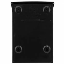 Architectural Mailboxes Marina Black Small Steel Wall Mount Mailbox -GlideRite Sales Store blacks architectural mailboxes wall mount mailboxes 2681b 1f 1000