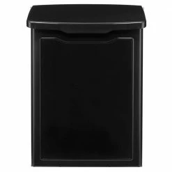 Architectural Mailboxes Marina Black Small Steel Wall Mount Mailbox -GlideRite Sales Store blacks architectural mailboxes wall mount mailboxes 2681b c3 1000
