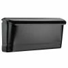 Architectural Mailboxes Cielo Black, Small, Steel, Wall Mount Mailbox -GlideRite Sales Store blacks architectural mailboxes wall mount mailboxes 2682b 10 64 1000
