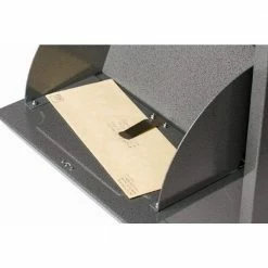 DVault Weekend Away Vault Black Post/Column Mount Secure Mailbox -GlideRite Sales Store blacks dvault post mount mailboxes dvjr0060 1 1f 1000
