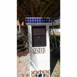 DVault Weekend Away Vault Black Post/Column Mount Secure Mailbox -GlideRite Sales Store blacks dvault post mount mailboxes dvjr0060 1 44 1000