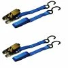 EVEREST 15 ft. x 1 in. 1500 lbs. Ratchet Tie-Down Strap (2-Pack) -GlideRite Sales Store blues everest ratchet straps s1009 2 64 1000