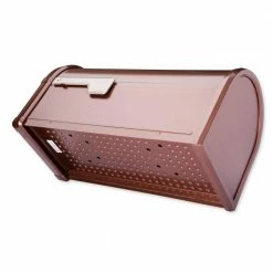 Architectural Mailboxes Hillsborough Copper, Large, Steel, Post Mount Mailbox with Silver Flag 12 Architectural Mailboxes Hillsborough Copper, Large, Steel, Post Mount Mailbox with Silver Flag -GlideRite Sales Store browns tans architectural mailboxes post mount mailboxes 5593c cg 10 1d 1000