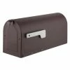 Architectural Mailboxes MB1 Rubbed Bronze, Medium, Steel Post Mount Mailbox with Silver Flag 1 Architectural Mailboxes MB1 Rubbed Bronze, Medium, Steel Post Mount Mailbox with Silver Flag -GlideRite Sales Store browns tans architectural mailboxes post mount mailboxes 7600rz 10 64 1000