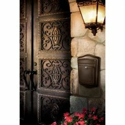 Architectural Mailboxes Maison Rubbed Bronze, Medium, Aluminum, Locking, Wall Mount Mailbox -GlideRite Sales Store browns tans architectural mailboxes wall mount mailboxes 2540rz 10 31 1000