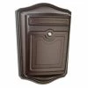 Architectural Mailboxes Maison Rubbed Bronze, Medium, Aluminum, Locking, Wall Mount Mailbox -GlideRite Sales Store browns tans architectural mailboxes wall mount mailboxes 2540rz 10 64 1000