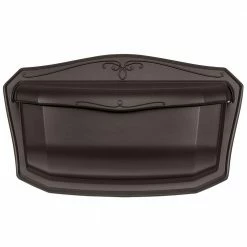 Architectural Mailboxes Villa Rubbed Bronze, Small, Aluminum, Wall Mount Mailbox -GlideRite Sales Store browns tans architectural mailboxes wall mount mailboxes 2541rz 10 c3 1000