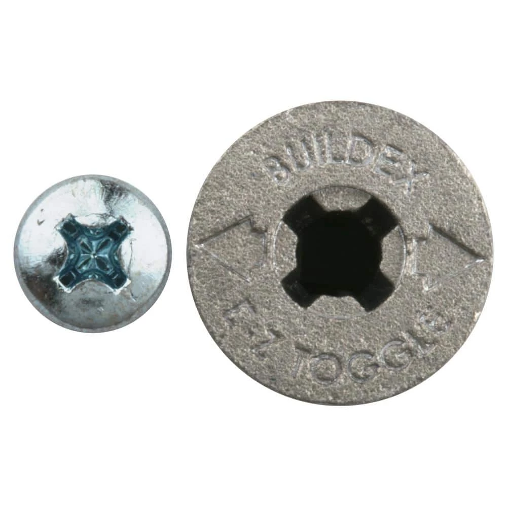 E-Z Ancor 100 lbs. Philips Pan Head Heavy-Duty Toggle LockSelf Drilling Drywall Anchors with Screws (10-Pack) 5 E-Z Ancor 100 lbs. Philips Pan Head Heavy-Duty Toggle LockSelf Drilling Drywall Anchors with Screws (10-Pack) - Image 3