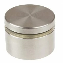 GlideRite 1-1/2 in. Dia x 3/4 in. L Stainless Steel Standoffs for Signs (4-Pack)