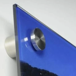 GlideRite 1-1/2 in. Dia x 1-1/2 in. L Stainless Steel Standoffs for Signs (4-Pack) -GlideRite Sales Store gliderite address plaques 4848 bss 4 1f 1000