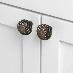 GlideRite 1-1/2 in. Dia Rustic Bronze Round Flower Birdcage Cabinet Knobs (10-Pack) 7 GlideRite 1-1/2 in. Dia Rustic Bronze Round Flower Birdcage Cabinet Knobs (10-Pack) -GlideRite Sales Store gliderite cabinet knobs 3072 f orb 10 4f 1000