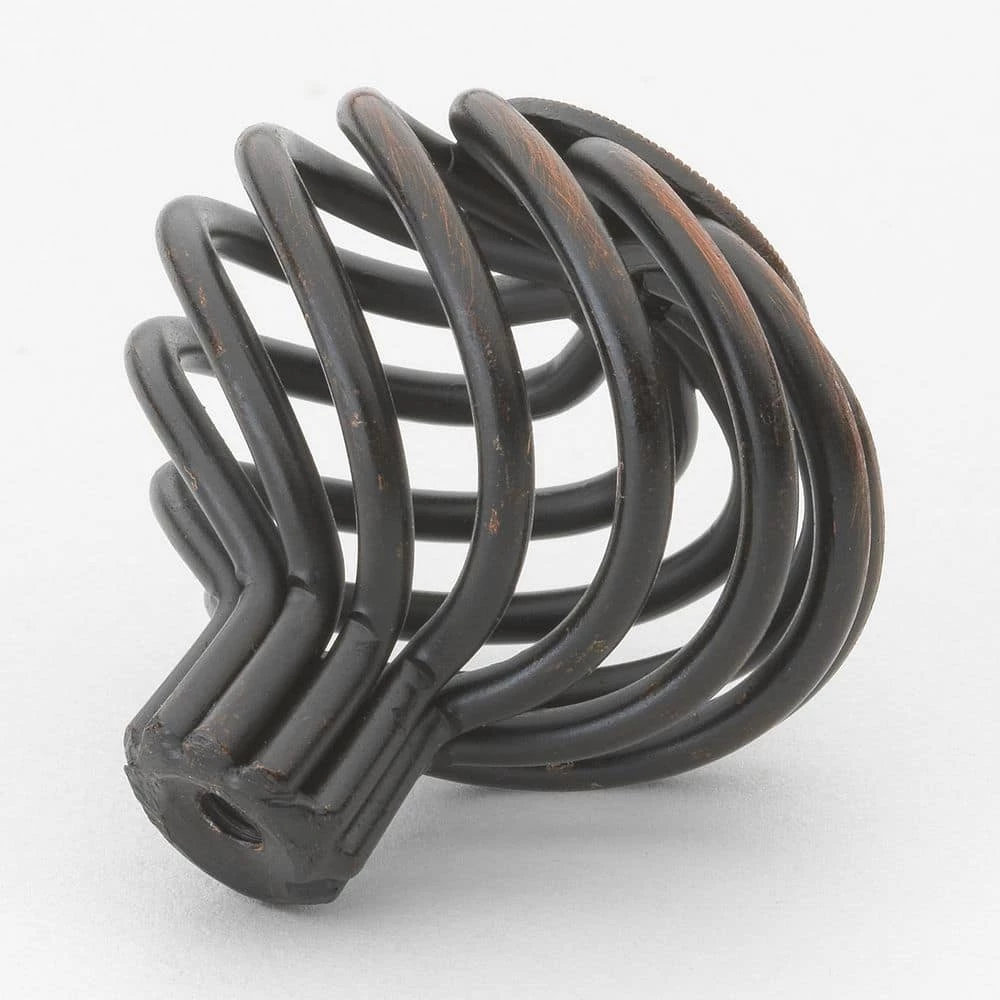 GlideRite 1-1/2 in. Dia Rustic Bronze Round Flower Birdcage Cabinet Knobs (10-Pack) 4 GlideRite 1-1/2 in. Dia Rustic Bronze Round Flower Birdcage Cabinet Knobs (10-Pack) - Image 2