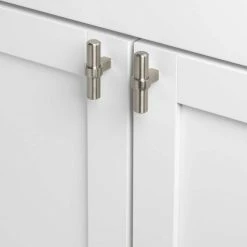 GlideRite 2-1/4 in. Solid Steel Euro Style Stainless Steel Finish T-Bar Cabinet Knobs (10-Pack) 7 GlideRite 2-1/4 in. Solid Steel Euro Style Stainless Steel Finish T-Bar Cabinet Knobs (10-Pack) -GlideRite Sales Store gliderite cabinet knobs 4002 t ss 10 4f 1000