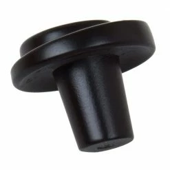 GlideRite 1-1/8 in. Dia Matte Black Classic Wave Cabinet Knob (10-Pack) -GlideRite Sales Store gliderite cabinet knobs 5414 mb 10 4f 1000