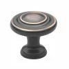GlideRite 1-1/4 in. Dia Oil Rubbed Bronze Classic Round Ring Cabinet Knob (10-Pack) -GlideRite Sales Store gliderite cabinet knobs 5415 orb 10 64 1000
