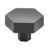 GlideRite 1-1/2 in. Matte Black Solid Hexagon Cabinet Drawer Knobs (10-Pack) 1 GlideRite 1-1/2 in. Matte Black Solid Hexagon Cabinet Drawer Knobs (10-Pack) -GlideRite Sales Store gliderite cabinet knobs 5824 mb 10 64 1000