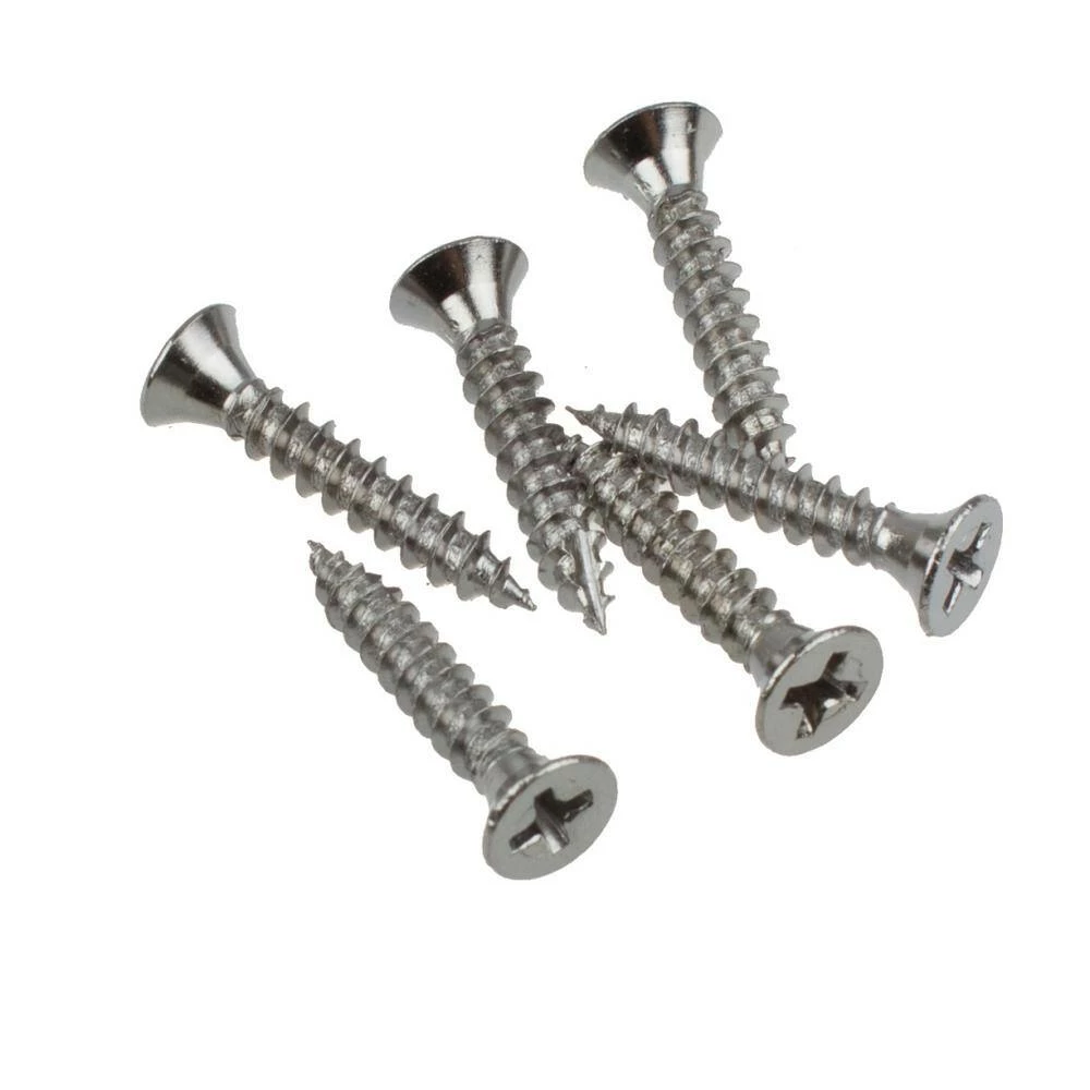 GlideRite 3-1/2 in. Polished Chrome Steel Door Hinges Square Radius with Screws (12-Pack) 5 GlideRite 3-1/2 in. Polished Chrome Steel Door Hinges Square Radius with Screws (12-Pack) - Image 3