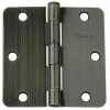 GlideRite 3-1/2 in. Antique Brass Steel Door Hinge 1/4 in. Corner Radius with Screws (12-Pack) -GlideRite Sales Store gliderite door hinges 3514 ab 12 64 1000