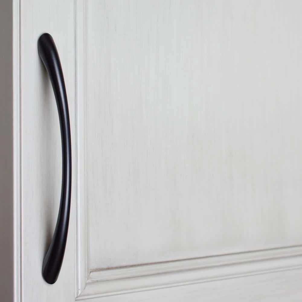 GlideRite 5 in. Matte Black Large Loop Cabinet Pulls (10-Pack) 7 GlideRite 5 in. Matte Black Large Loop Cabinet Pulls (10-Pack) - Image 5