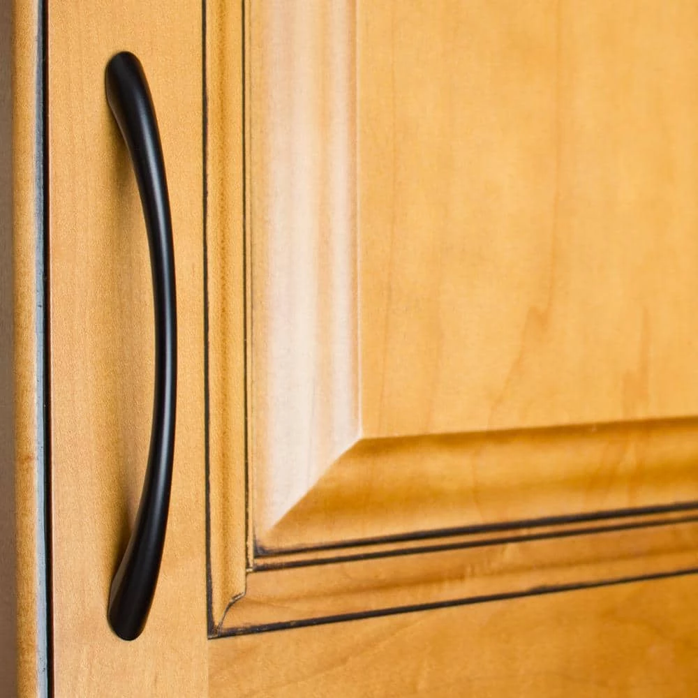 GlideRite 5 in. Matte Black Large Loop Cabinet Pulls (10-Pack) 8 GlideRite 5 in. Matte Black Large Loop Cabinet Pulls (10-Pack) - Image 6