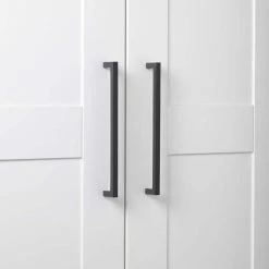 GlideRite 7-9/16 in. Matte Black Solid Square Slim Cabinet Drawer Bar Pulls (10-Pack) 7 GlideRite 7-9/16 in. Matte Black Solid Square Slim Cabinet Drawer Bar Pulls (10-Pack) -GlideRite Sales Store gliderite drawer pulls 21683 192 mb 10 4f 1000