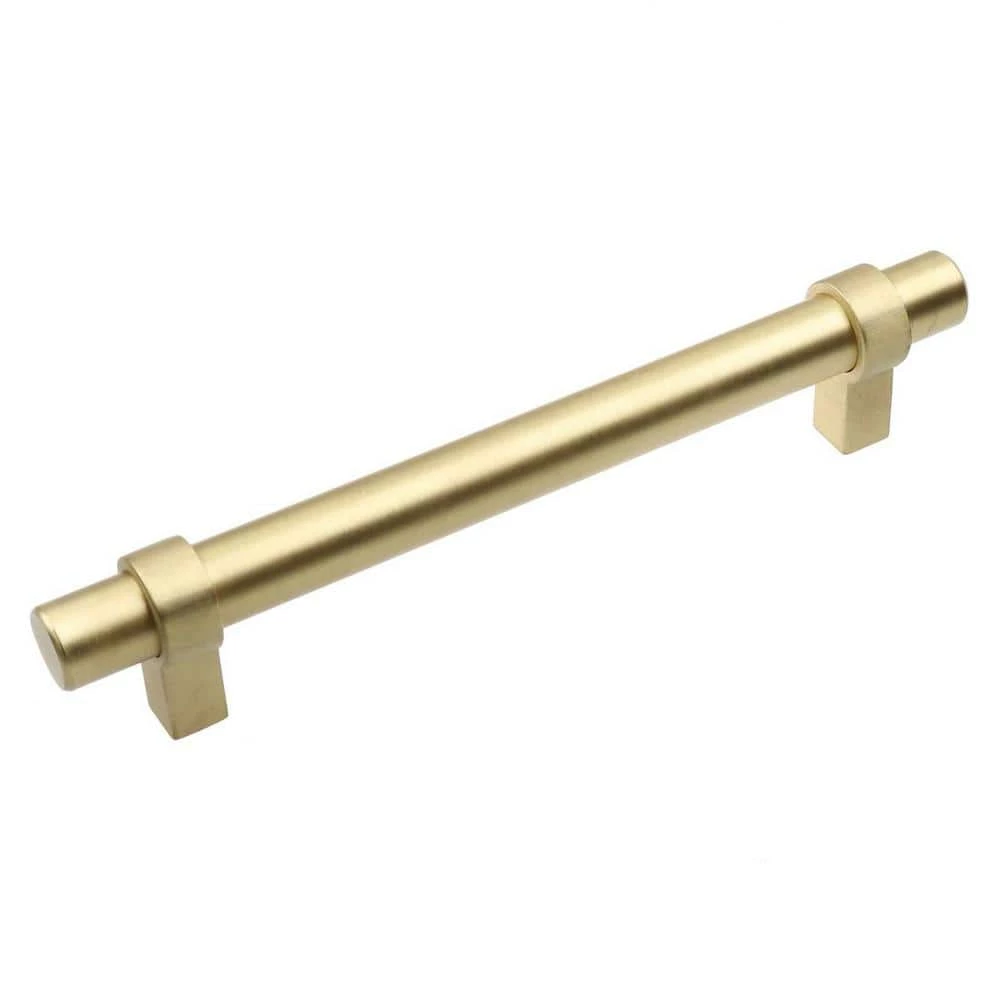 GlideRite 5 in. Solid Satin Gold Euro Style Cabinet Drawer Bar Center-to-Center Pulls (10-Pack) 3 GlideRite 5 in. Solid Satin Gold Euro Style Cabinet Drawer Bar Center-to-Center Pulls (10-Pack)
