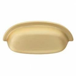 GlideRite 2-1/2 in. Satin Gold Classic Bin Cabinet Pulls (10-Pack)