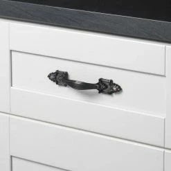 GlideRite 3-1/2 in. Center-to-Center Oil Rubbed Bronze Deco Cabinet Pull (10-Pack) -GlideRite Sales Store gliderite drawer pulls 4116 orb 10 4f 1000