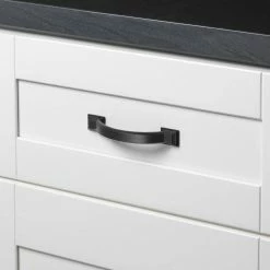 GlideRite 3 in. Matte Black Arched Square Cabinet Pull (10-Pack) 7 GlideRite 3 in. Matte Black Arched Square Cabinet Pull (10-Pack) -GlideRite Sales Store gliderite drawer pulls 4355 mb 10 4f 1000