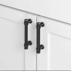 GlideRite 3-3/4 in. Center-to-Center Oil Rubbed Bronze Modern Solid Steel Euro Cabinet Bar Pull (10-Pack) 7 GlideRite 3-3/4 in. Center-to-Center Oil Rubbed Bronze Modern Solid Steel Euro Cabinet Bar Pull (10-Pack) -GlideRite Sales Store gliderite drawer pulls 4361 96 orb 10 4f 1000