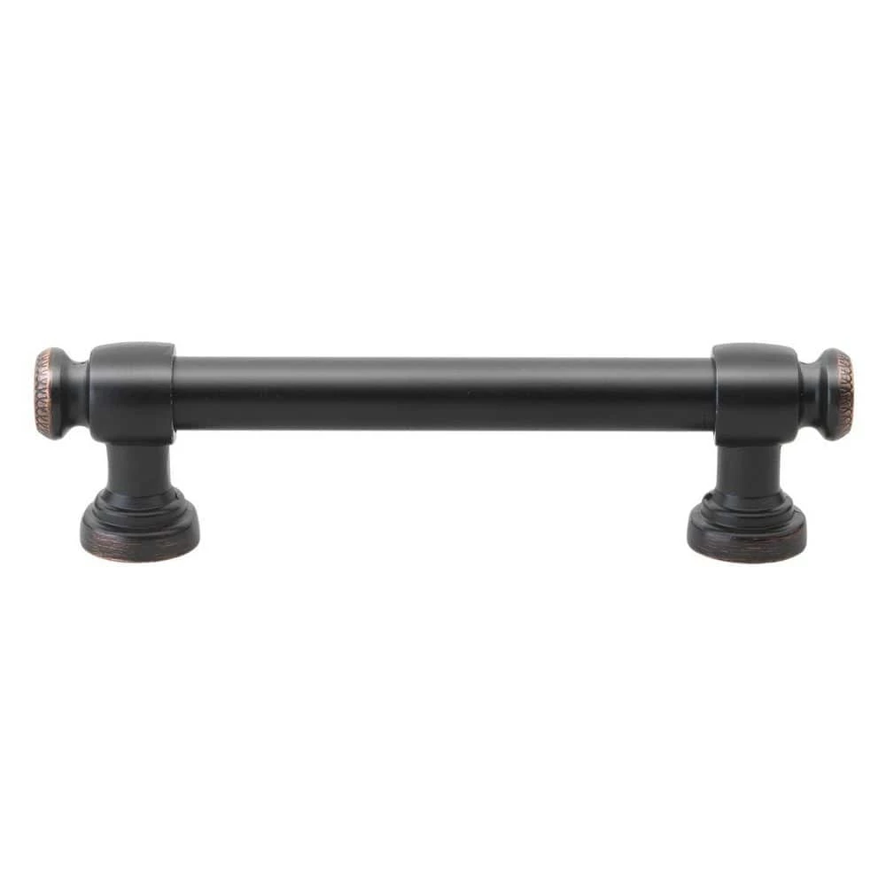 GlideRite 3-3/4 in. Center-to-Center Oil Rubbed Bronze Modern Solid Steel Euro Cabinet Bar Pull (10-Pack) 3 GlideRite 3-3/4 in. Center-to-Center Oil Rubbed Bronze Modern Solid Steel Euro Cabinet Bar Pull (10-Pack)