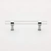 GlideRite 3-3/4 in. Center-to-Center Clear Acrylic Cabinet Drawer Pull with Polished Chrome Bases (10-Pack) 1 GlideRite 3-3/4 in. Center-to-Center Clear Acrylic Cabinet Drawer Pull with Polished Chrome Bases (10-Pack) -GlideRite Sales Store gliderite drawer pulls 4718 96 pc 10 64 1000