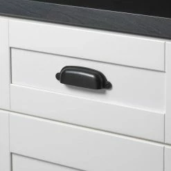 GlideRite 3-1/2 in. Matte Black Classic Bin Cup Handle Drawer Pulls (10-Pack) 7 GlideRite 3-1/2 in. Matte Black Classic Bin Cup Handle Drawer Pulls (10-Pack) -GlideRite Sales Store gliderite drawer pulls 4767 mb 10 4f 1000