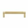 GlideRite 5 in. Screw Spacing Satin Gold Solid Knurled Cabinet Drawer Bar Pulls (10-Pack) -GlideRite Sales Store gliderite drawer pulls 4788 128 sg 10 64 1000
