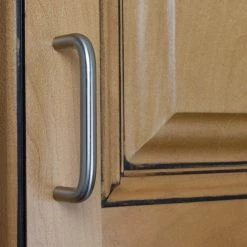 GlideRite 3 in. Center-to-Center Stainless Steel Solid Wire Cabinet Pulls (10-Pack) -GlideRite Sales Store gliderite drawer pulls 5101 ss 10 44 1000