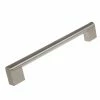 GlideRite 7-5/8 in. Center-to-Center Stainless Steel Finish Round Cross Bar Cabinet Pulls (10-Pack)