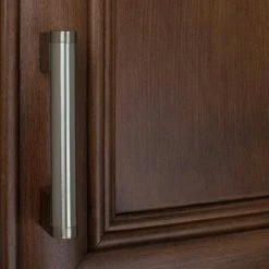 GlideRite 3-3/4 in. Center-to-Center Stainless Steel Finish Round Cross Bar Cabinet Pulls (10-Pack) -GlideRite Sales Store gliderite drawer pulls 52003 96 sn 10 44 1000