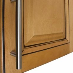 GlideRite 5 in. Thick Solid 7-3/8 in. Center-to-Center Long Stainless Steel Finish Bar Handle Pull (10-Pack) -GlideRite Sales Store gliderite drawer pulls 7007 128 ss 10 1f 1000