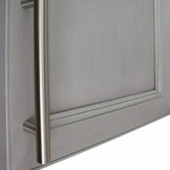 GlideRite 5 in. Thick Solid 7-3/8 in. Center-to-Center Long Stainless Steel Finish Bar Handle Pull (10-Pack) -GlideRite Sales Store gliderite drawer pulls 7007 128 ss 10 44 1000