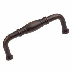 GlideRite 3 in. Center-to-Center Oil Rubbed Bronze Pipe Style Cabinet Pulls (10-Pack)