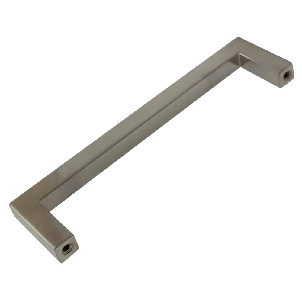 GlideRite 5 in. Center-to-Center Satin Nickel Solid Square Cabinet Bar Drawer Pulls (10-Pack) 7 GlideRite 5 in. Center-to-Center Satin Nickel Solid Square Cabinet Bar Drawer Pulls (10-Pack) - Image 5