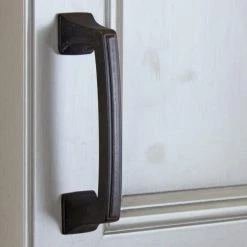 GlideRite 3 in. Center-to-Center Oil Rubbed Bronze Deco Base Cabinet Pulls (10-Pack) -GlideRite Sales Store gliderite drawer pulls 87380 orb 10 40 1000