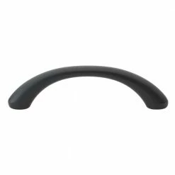 GlideRite 2-3/4 in. Matte Black Loop Cabinet Drawer Pulls (10-Pack)