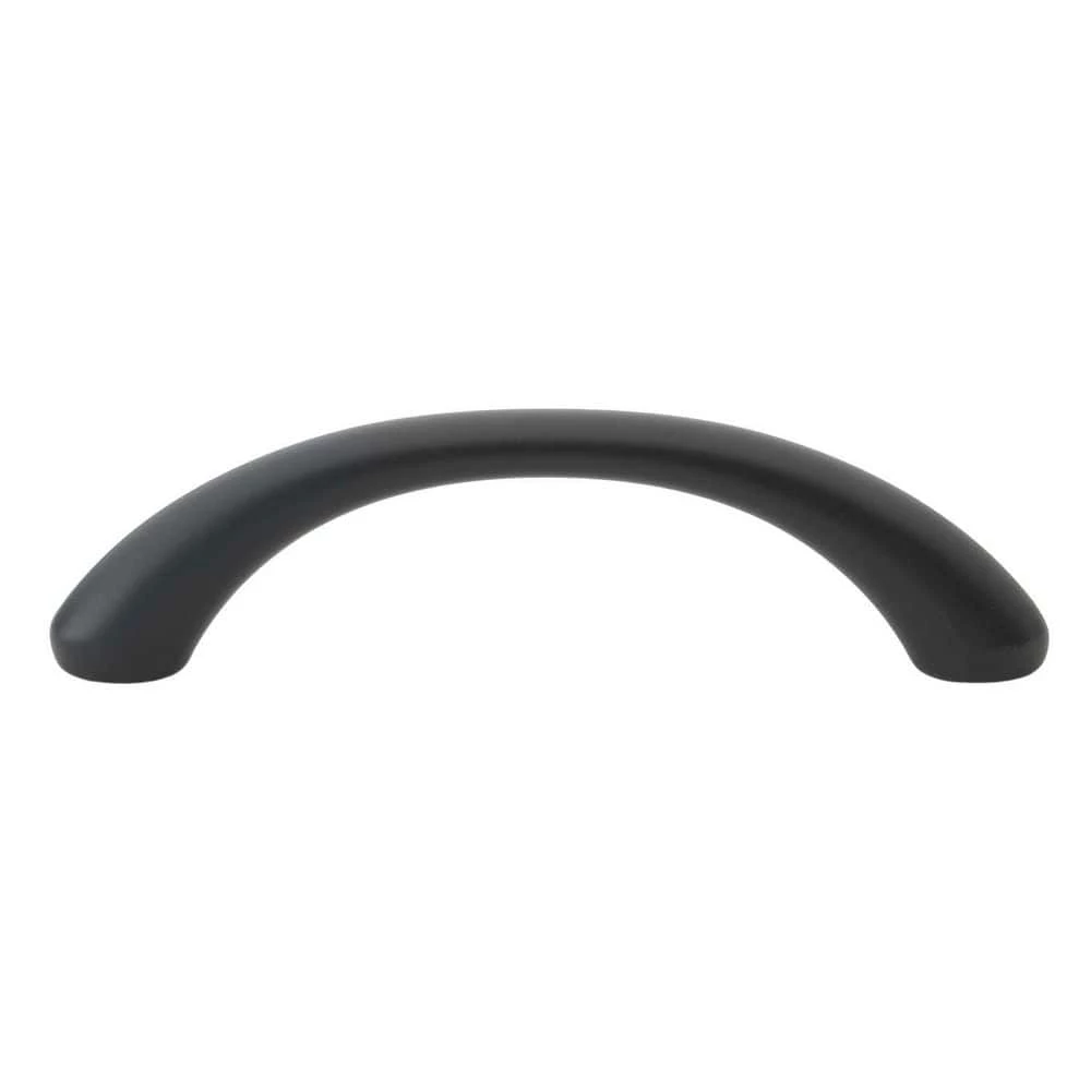 GlideRite 2-3/4 in. Matte Black Loop Cabinet Drawer Pulls (10-Pack) 3 GlideRite 2-3/4 in. Matte Black Loop Cabinet Drawer Pulls (10-Pack)