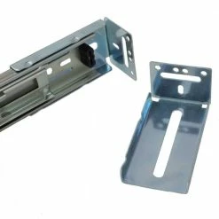 GlideRite 70 Series Face Frame Rear-Mounting Socket Brackets (1-Pair)