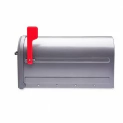 Architectural Mailboxes Mapleton Graphite, Large, Steel, Post Mount Mailbox -GlideRite Sales Store grays architectural mailboxes post mount mailboxes 7900 2gr r 10 fa 1000