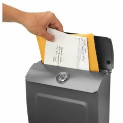 Architectural Mailboxes Aspen Graphite, Small, Steel, Locking, Wall Mount Mailbox -GlideRite Sales Store grays architectural mailboxes wall mount mailboxes 2594gr 10 1f 1000